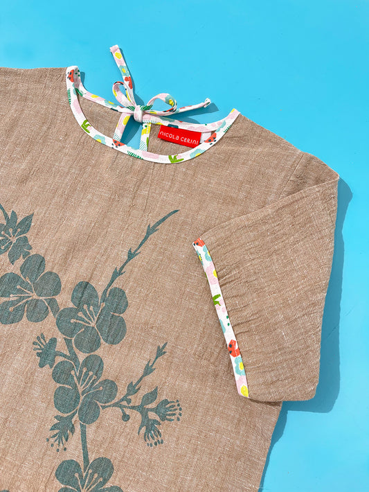 Blossom Natural Top- 60% OFF