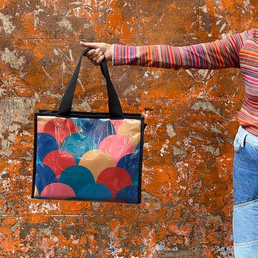 Fish Scale Multi Big Tote- 30% OFF - THREE LEFT!