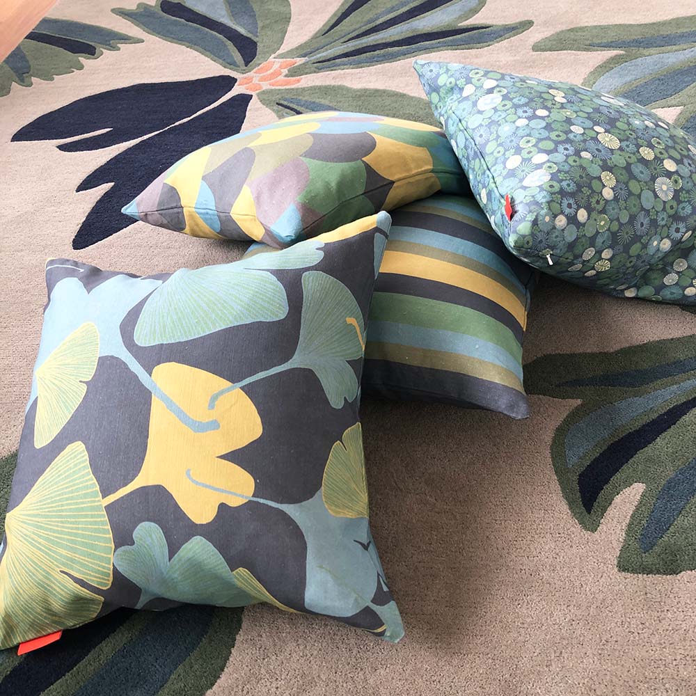 Stripe Forest- Furnishing Linen