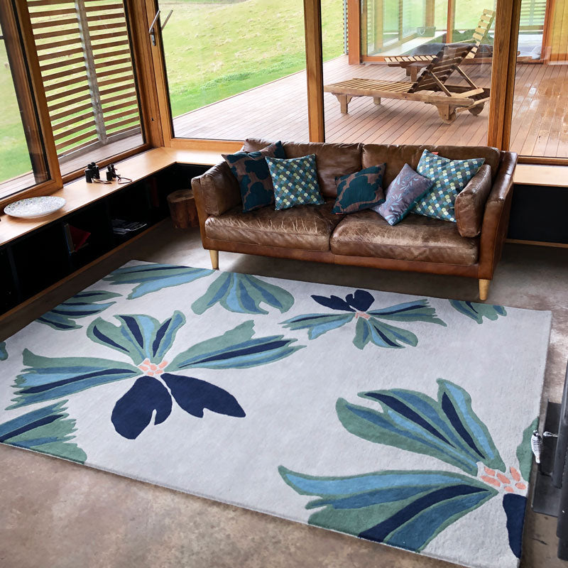 Custom Made Geranium Rug