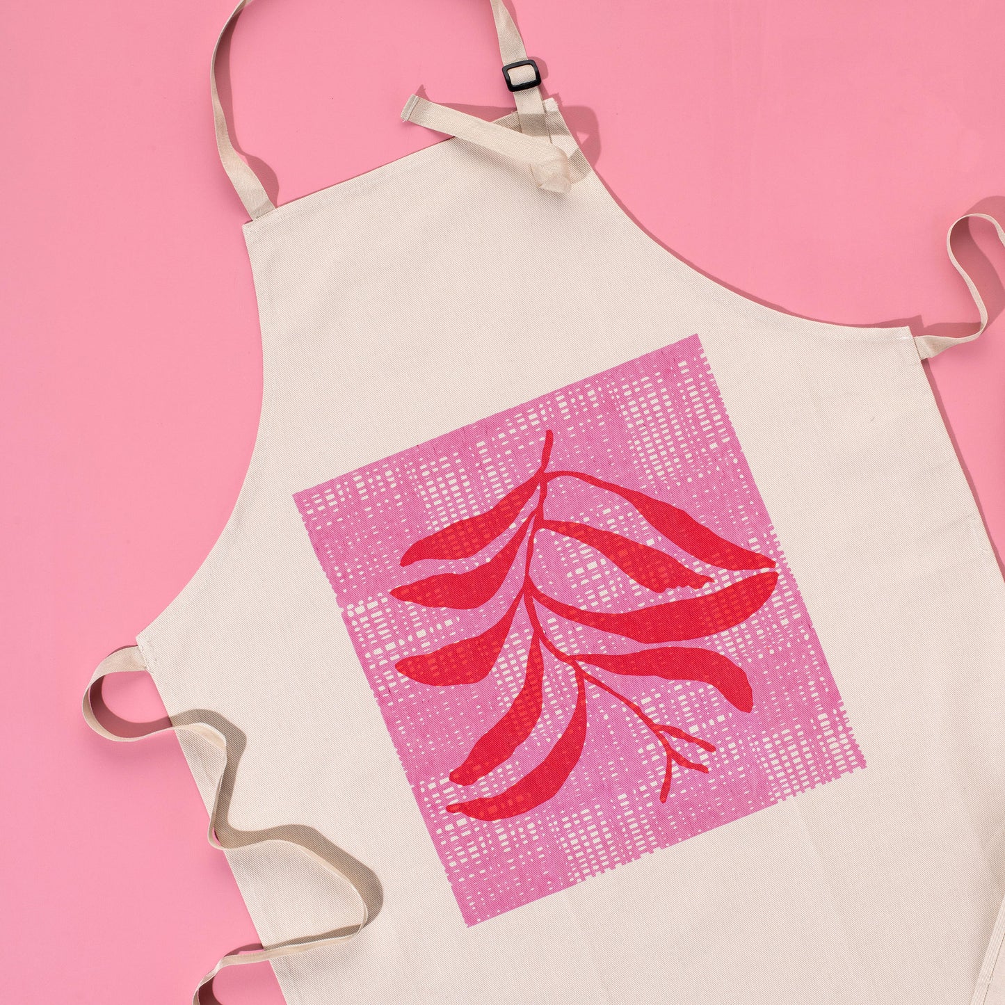 Pink Wattle Branch Apron