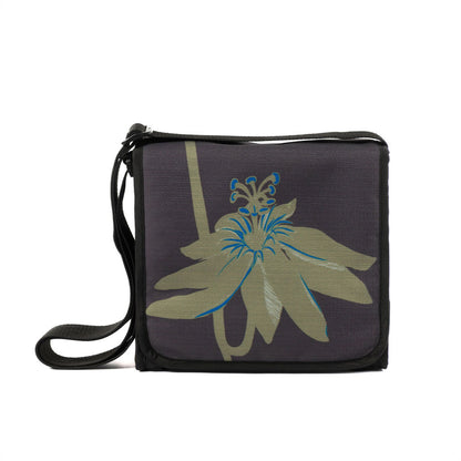 Satchel – Khaki Passion Flower | Futures Collection