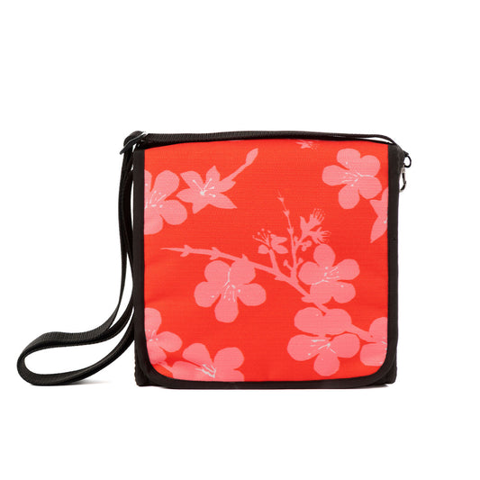 Satchel – Red Pink Blossom | Futures Collection
