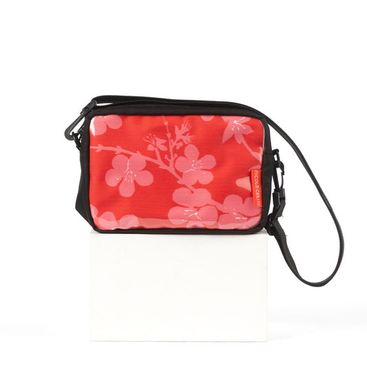 Box Bag – Red Pink Blossom | Plasto Collection