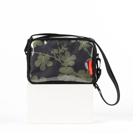 Box Bag – Khaki Blossom |  Plasto Collection