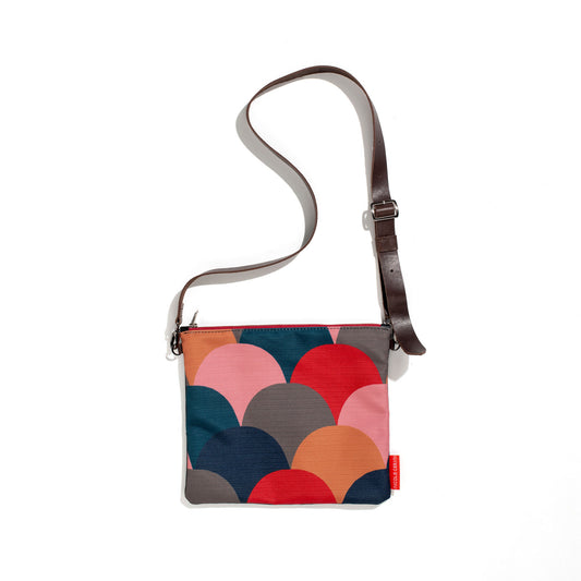 Fish Scale Leather Flat Bag - Only Four!