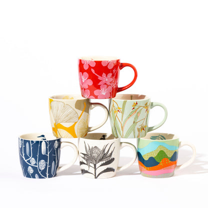 Full Collection- Set of 6 Limited Edition Mugs