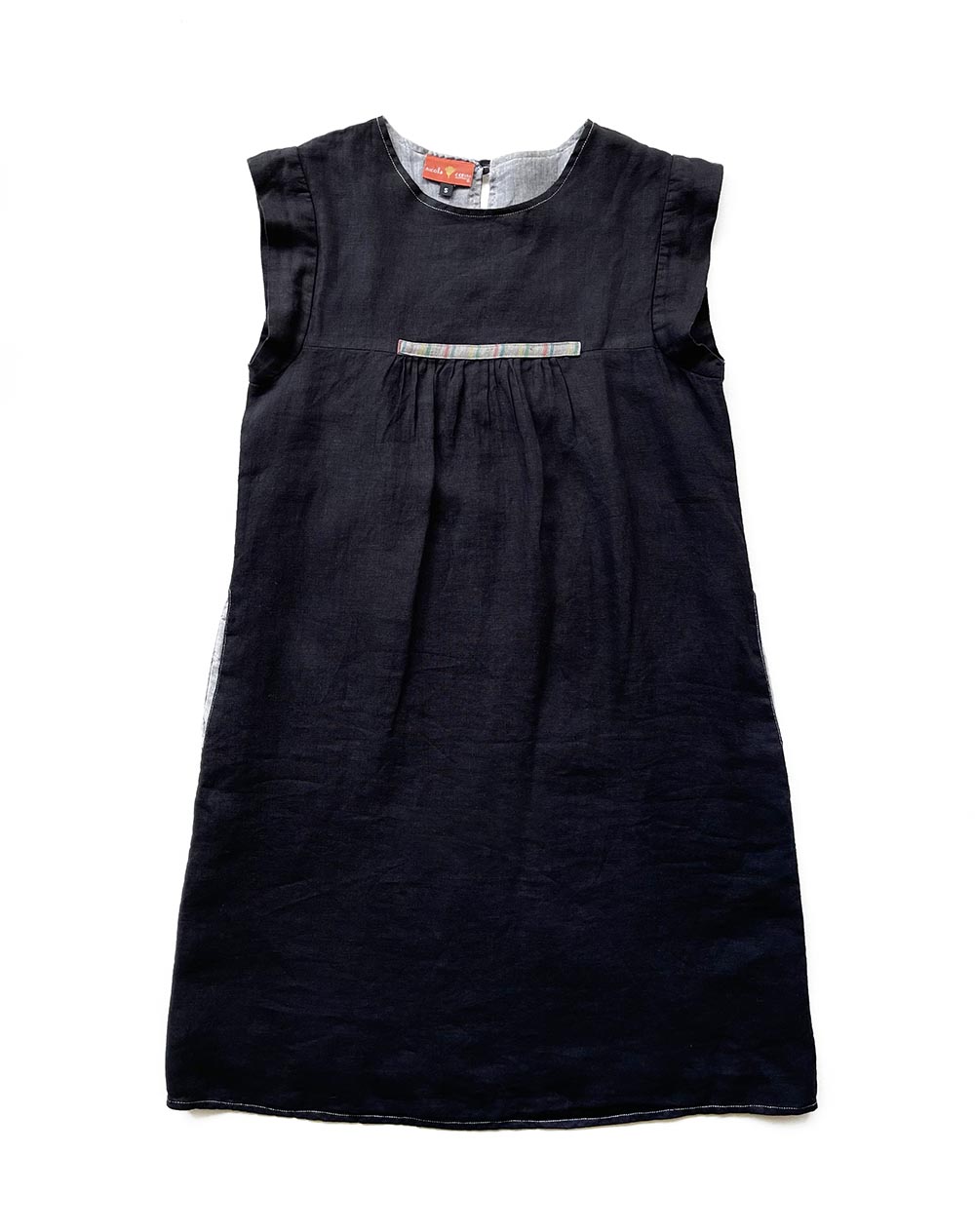 Licorice Allsort Linen Dress- 45% OFF!