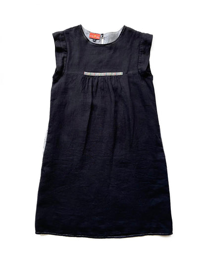 Licorice Allsort Linen Dress- 45% OFF!