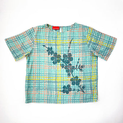 Blossom Gingham Top- 50% OFF
