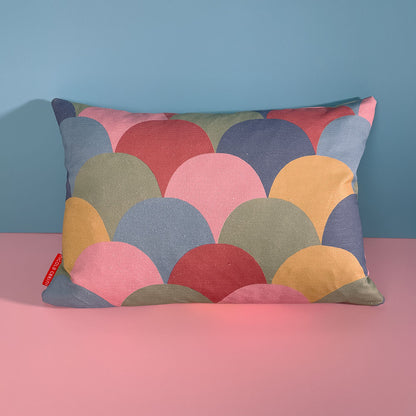 Fish Scale Cushion- Earth