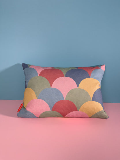 Fish Scale Cushion- Earth