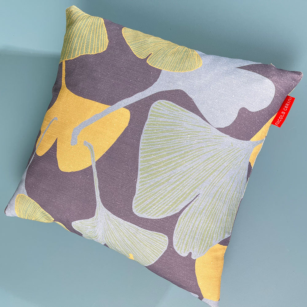 Ginkgo Cushion- Forest