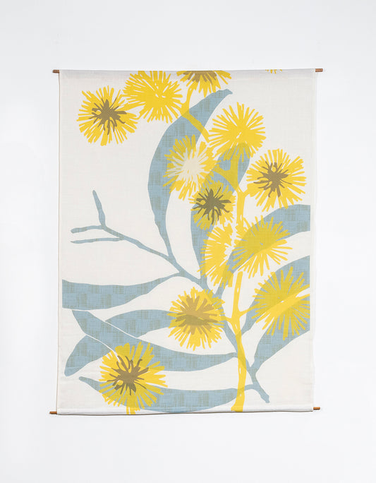 Golden Wattle Wall Hanging