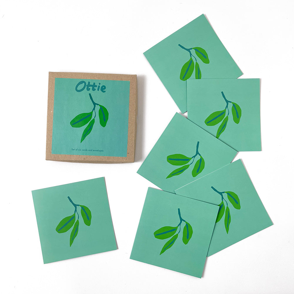 Gum Leaf Card Set