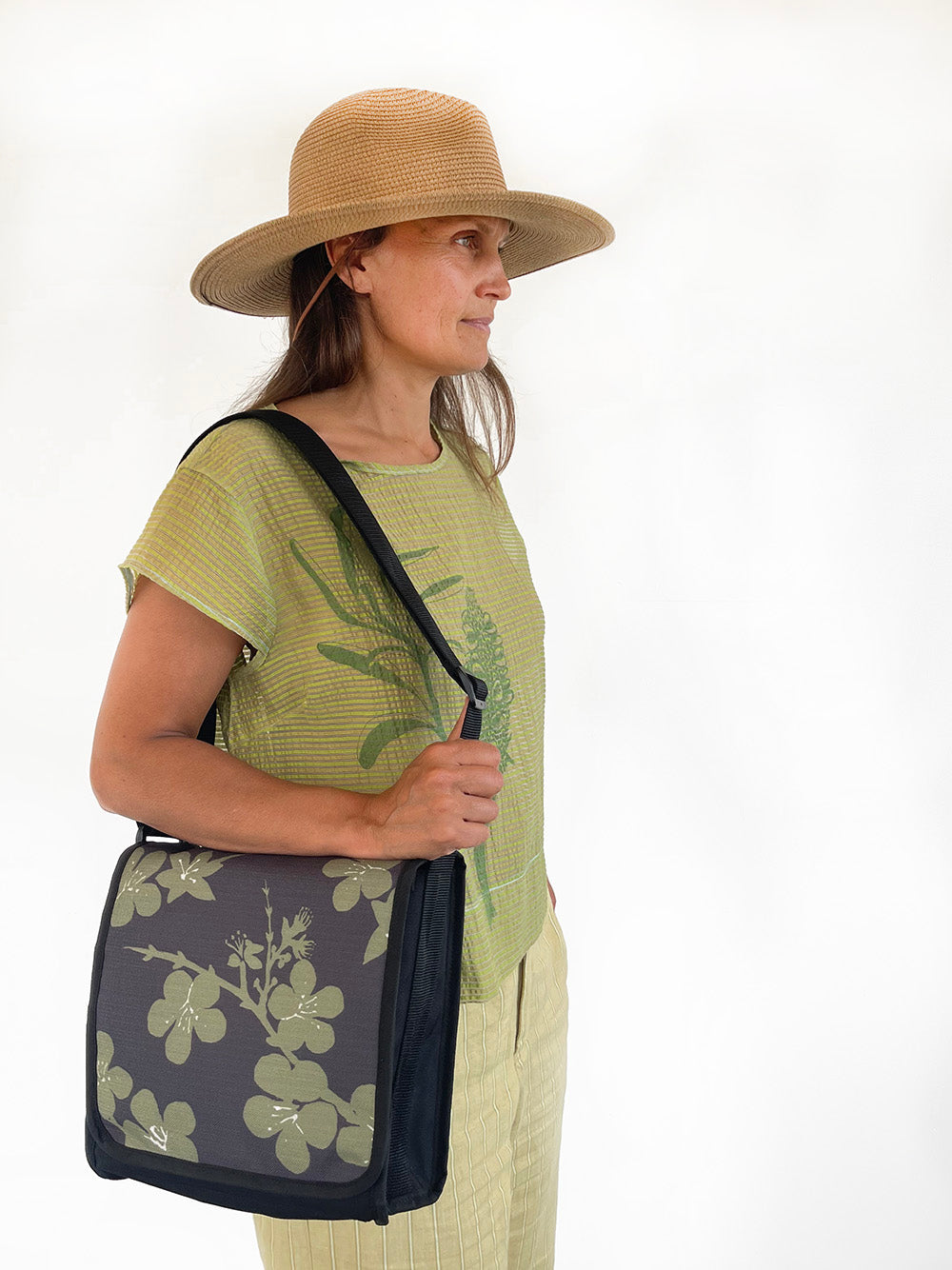 Satchel – Khaki Blossom | Futures Collection