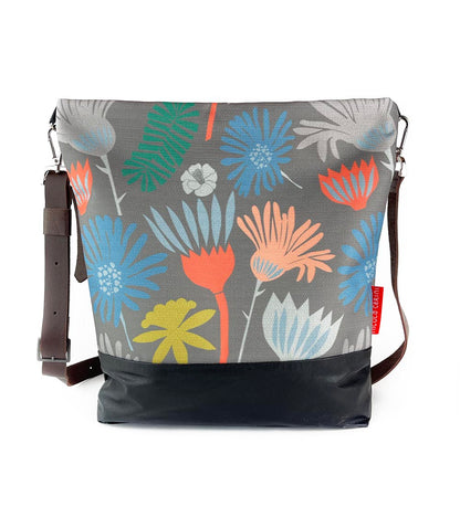 Baw Baw Daisy & Friends Leather Tote