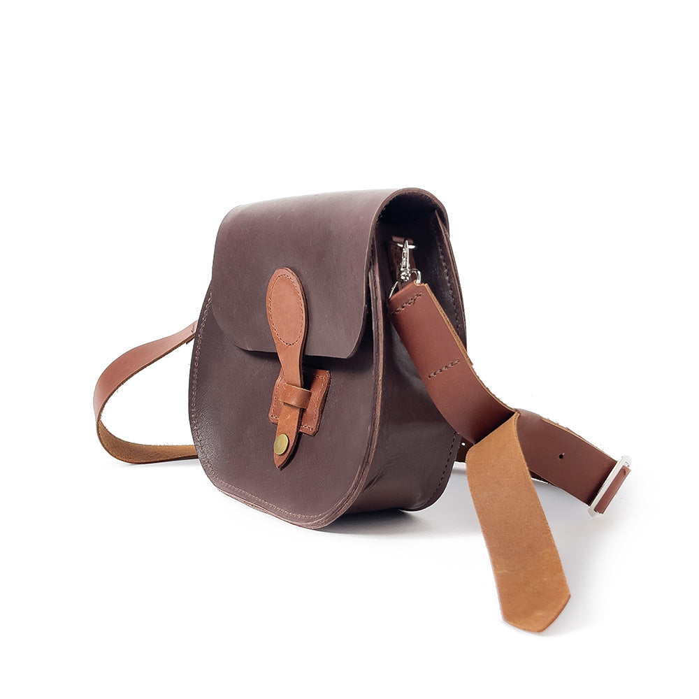 Vintage Style Leather Tram Conductors Bag - Only Five!