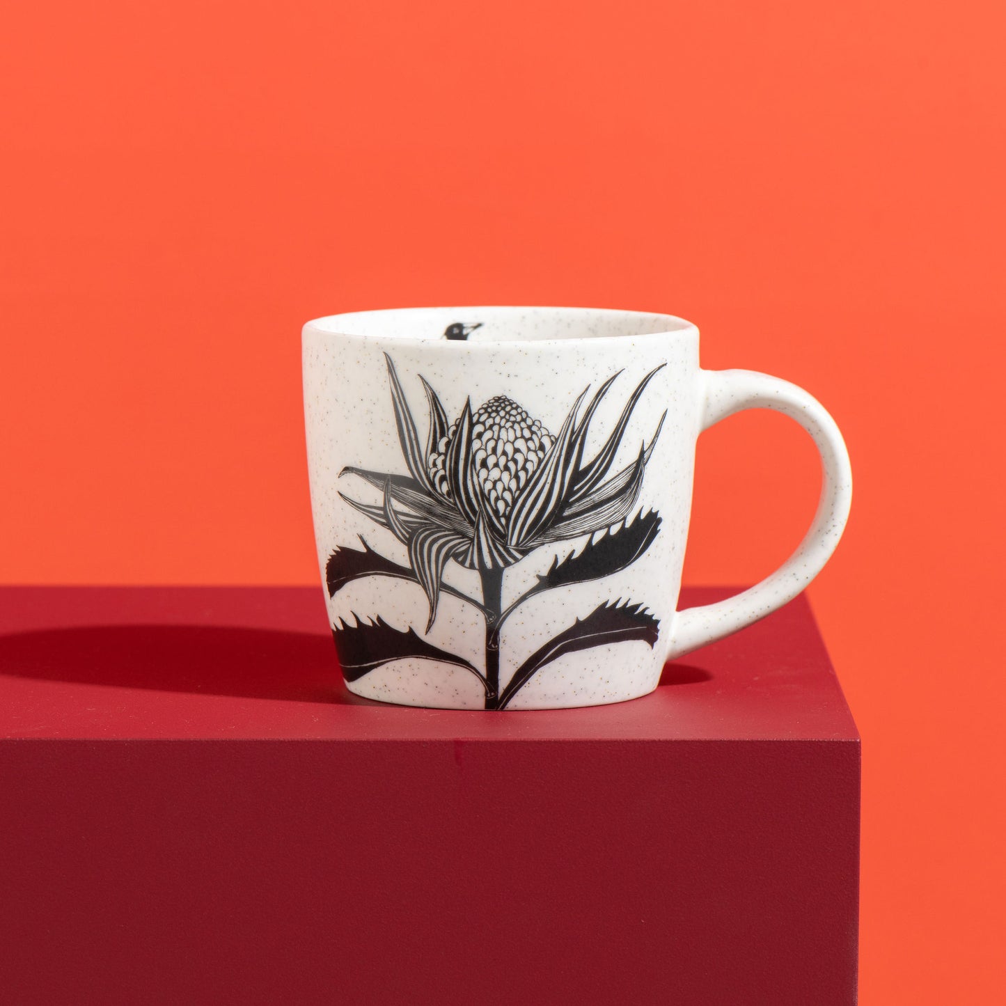 Set of 4 Waratah Mugs