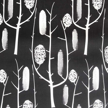 Banksia Charcoal- Furnishing Linen