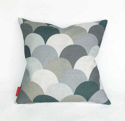 Fish Scale Cushion Cover- Stone TWO LEFT!