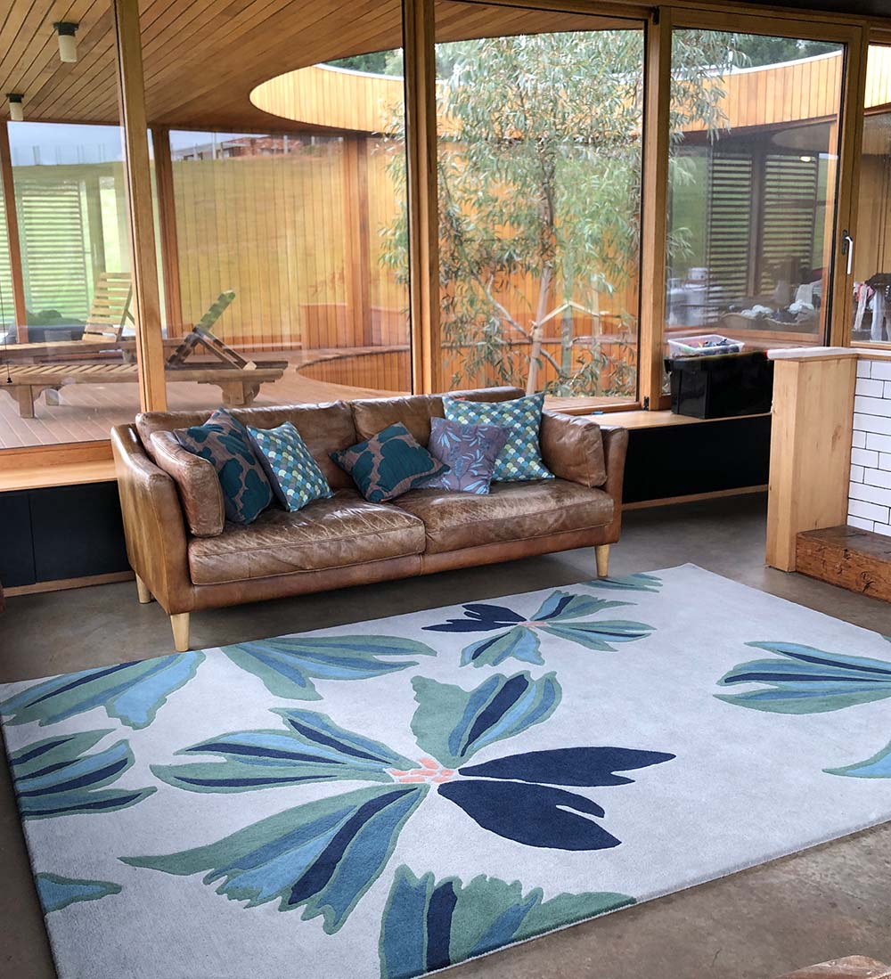 Geranium Floor Rug – Nicola Cerini