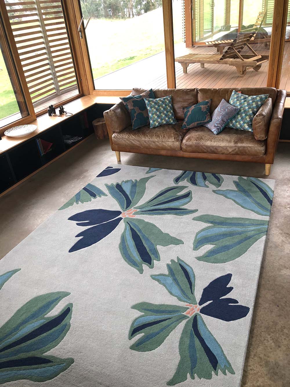 Geranium Floor Rug – Nicola Cerini