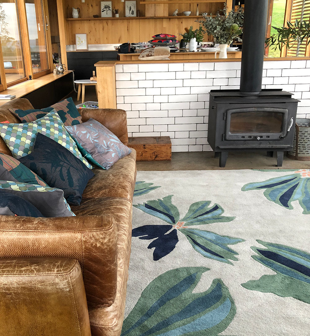 Geranium Floor Rug – Nicola Cerini