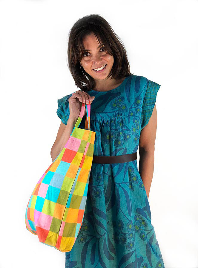 Test Pattern Shopping Tote